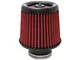 AEM Induction Race DryFlow Air Filter; 3-Inch Inlet / 5.563-Inch Length (Universal; Some Adaptation May Be Required)