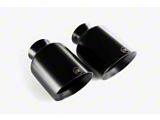 Aero Exhaust Direct-Fit Exhaust Tips; Black (15-23 V8 HEMI Charger)