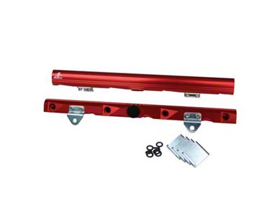 Aeromotive High Flow Fuel Rail Kit; Red (14-15 Camaro Z/28)