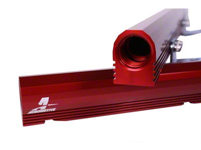 Aeromotive High Flow Fuel Rail Kit; Red (98-02 5.7L Camaro)