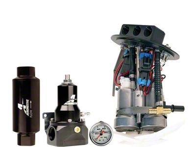 Aeromotive Direct Drop-In Fuel Pump Kit; Dual 450 LPH (11-17 Mustang; 18-20 Mustang GT, EcoBoost)