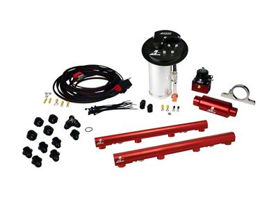 Aeromotive Stealth A1000 Race Fuel System with 4.6L 3V Fuel Rails (10-17 Mustang GT)