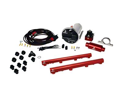 Aeromotive Stealth Eliminator Racing Fuel System with 4.6L 3V Fuel Rails (07-12 Mustang GT500 w/ 4.6L Engine Swap)