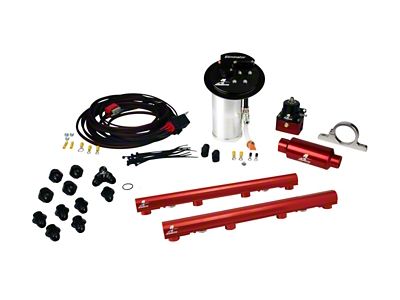 Aeromotive Stealth Eliminator Racing Fuel System with 4.6L 3V Fuel Rails (2010 Mustang GT)