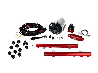 Aeromotive Stealth Eliminator Racing Fuel System with 5.0L 4V Fuel Rails (07-12 Mustang GT500 w/ Coyote Engine Swap)