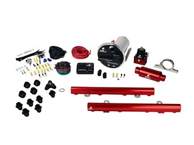 Aeromotive Stealth Eliminator Street Fuel System with 5.0L 4V Fuel Rails (07-12 Mustang GT500 w/ Coyote Engine Swap)