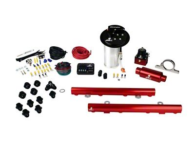 Aeromotive Stealth Eliminator Street Fuel System with 5.0L 4V Fuel Rails (11-14 Mustang GT)