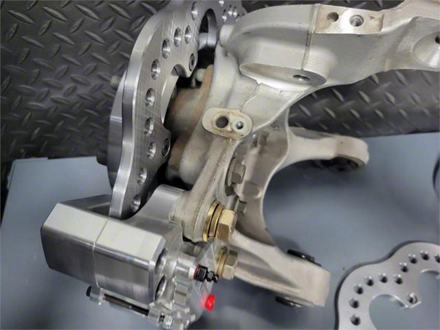 Drag Racing Rear Brakes Aerospace Components Mustang Pro Lite Drag Race Rear Brake Kit with ...