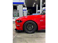 Aerospace Components Street Plain Front Brake Kit with Vented Rotors; Billet Calipers (15-26 Mustang GT, EcoBoost, V6)