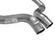 AFE 1-3/4-Inch Twisted Steel Shorty Headers and Catted Mid-Pipe; Street Series (11-14 6.4L HEMI Challenger)
