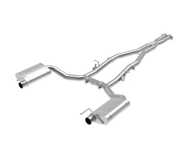 AFE MACH Force-XP 3-Inch Cat-Back Exhaust System with Muffler (15-23 6.2L HEMI Charger)