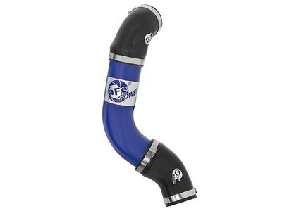 AFE BladeRunner Cold Side Intercooler Tube; Blue (15-23 Mustang EcoBoost)