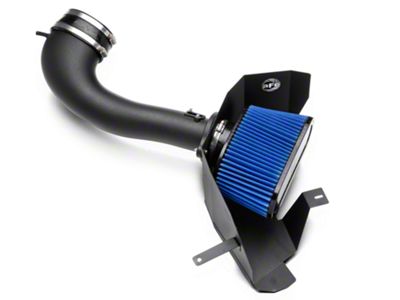 AFE Magnum FORCE Stage-2 Cold Air Intake with Pro 5R Oiled Filter; Black (05-09 Mustang GT)