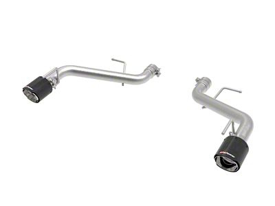 AFE MACH Force-XP 2.50-Inch Axle-Back Exhaust System with Carbon Fiber Tips (16-24 Camaro SS w/o NPP Dual Mode Exhaust)