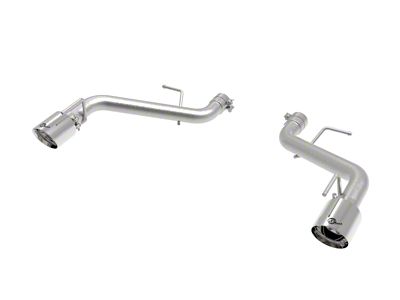 AFE MACH Force-XP 2.50-Inch Axle-Back Exhaust System with Polished Tips (16-24 Camaro SS w/o NPP Dual Mode Exhaust)