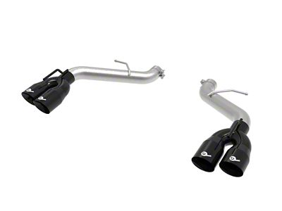 AFE MACH Force-XP 3-Inch Muffler Delete Axle-Back Exhaust System with Black Tips (16-24 Camaro SS w/o NPP Dual Mode Exhaust)