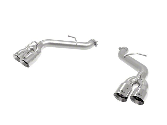AFE MACH Force-XP 3-Inch Muffler Delete Axle-Back Exhaust System with Polished Tips (16-24 Camaro SS w/o NPP Dual Mode Exhaust)