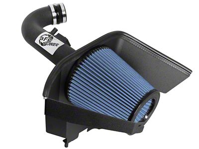 AFE Magnum FORCE Stage-2 Cold Air Intake with Pro 5R Oiled Filter; Black (10-11 V6 Camaro)