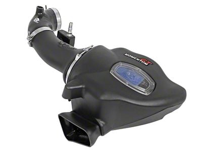 AFE Momentum GT Cold Air Intake with Pro 5R Oiled Filter; Black (16-24 Camaro SS)