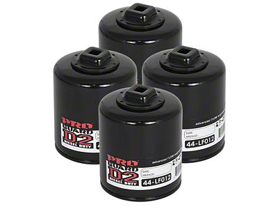 AFE Pro GUARD D2 Oil Filter; Set of Four (10-15 V8 Camaro)