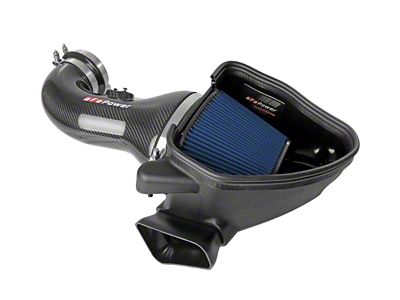 AFE Track Series Cold Air Intake with Pro 5R Oiled Filter; Carbon Fiber (17-24 Camaro ZL1)