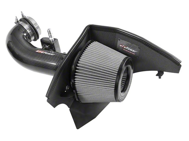 AFE Track Series Cold Air Intake with Pro DRY S Filter; Carbon Fiber (16-24 Camaro SS)