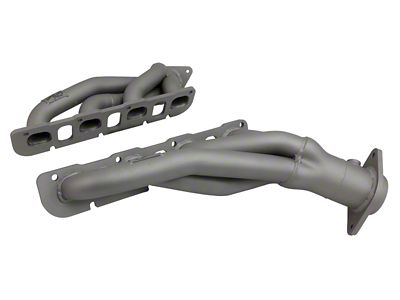 AFE 1-3/4-Inch Twisted Steel Shorty Headers; Titanium (15-23 6.2L HEMI, 6.4L HEMI Challenger)