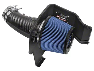AFE Magnum FORCE Stage-2 Track Series Cold Air Intake with Pro 5R Oiled Filter; Carbon Fiber (11-23 6.4L HEMI Challenger)