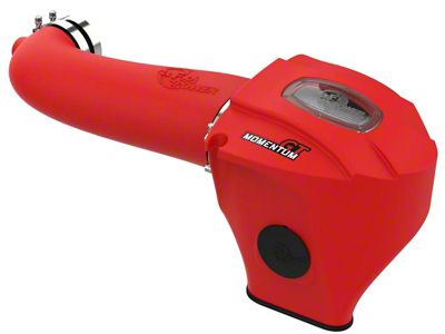 AFE Momentum GT Cold Air Intake with Pro DRY S Filter; Red (11-23 5.7L HEMI Challenger)