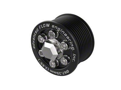 AFE Supercharger Power Pulley Kit with Hub; 2.65-Inch (15-23 Challenger SRT Hellcat)