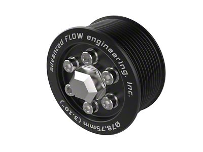 AFE Supercharger Power Pulley Kit with Hub; 3.10-Inch (15-23 Challenger SRT Hellcat)