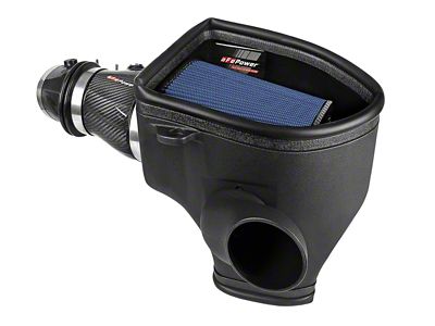 AFE Track Series Cold Air Intake with Pro 5R Oiled Filter; Carbon Fiber (2018 Challenger SRT Demon)