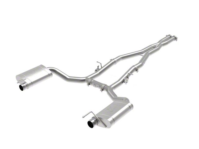 AFE MACH Force-XP 3-Inch Cat-Back Exhaust System with Muffler (15-23 6.4L HEMI Charger)