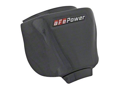 AFE Magnum FORCE Cold Air Intake Rain Shield; Carbon Fiber (15-23 Charger SRT Hellcat)