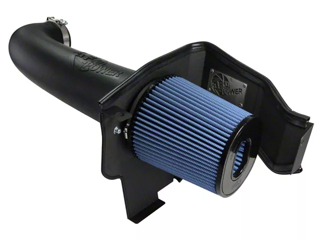 AFE Magnum FORCE Stage-2 Cold Air Intake with Pro 5R Oiled Filter; Black (11-23 5.7L HEMI Charger)