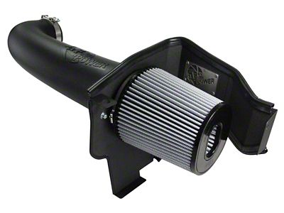 AFE Magnum FORCE Stage-2 Cold Air Intake with Pro DRY S Filter; Black (11-23 5.7L HEMI Charger)