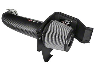 AFE Magnum FORCE Stage-2 Track Series Cold Air Intake with Pro DRY S Filter; Carbon Fiber (11-23 5.7L HEMI Charger)