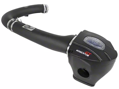 AFE Momentum GT Cold Air Intake with Pro 5R Oiled Filter; Black (11-23 3.6L Charger)