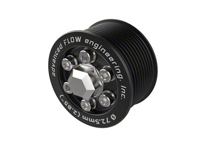 AFE Supercharger Power Pulley Kit with Hub; 2.85-Inch (15-23 Charger SRT Hellcat)