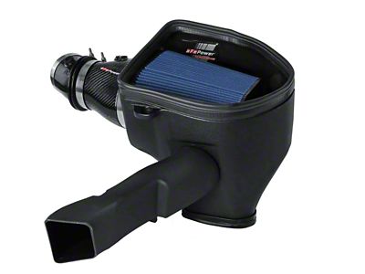 AFE Track Series Cold Air Intake with Pro 5R Oiled Filter; Carbon Fiber (21-23 6.2L HEMI Charger)