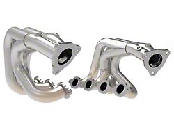 AFE 1-7/8 to 2-3/4-Inch Twisted Steel Long Tube Headers; Brushed (20-25 6.2L Corvette C8)