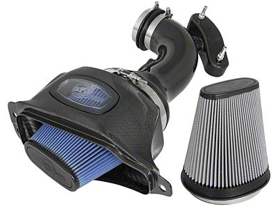 AFE Black Series Momentum Cold Air Intake; Carbon Fiber (14-19 Corvette C7, Excluding Z06 & ZR1)