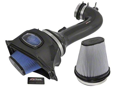 AFE Black Series Momentum Cold Air Intake; Carbon Fiber (15-19 Corvette C7 Z06)