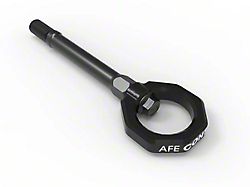 AFE Control PFADT Series Front Tow Hook; Black (20-26 Corvette C8, Excluding Z06)