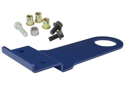 AFE Control PFADT Series Front Tow Hook; Blue (05-13 Corvette C6)