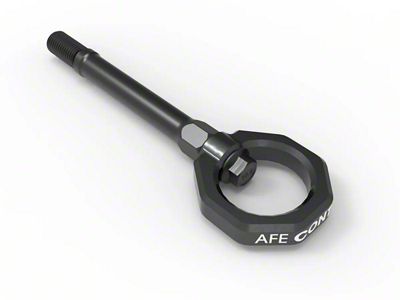 AFE Control PFADT Series Front Tow Hook; Gray (20-25 Corvette C8, Excluding Z06)