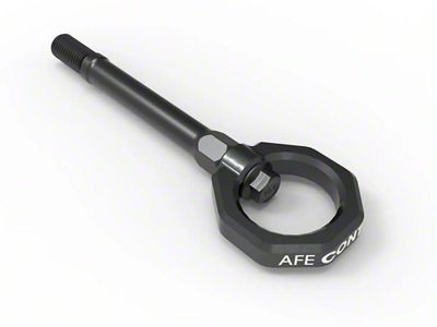 AFE Control PFADT Series Front Tow Hook; Gray (20-24 Corvette C8, Excluding Z06)