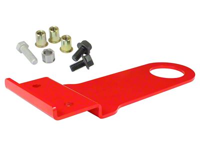 AFE Control PFADT Series Front Tow Hook; Red (05-13 Corvette C6)