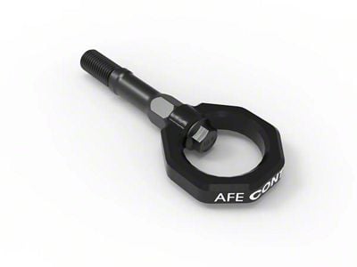 AFE Control PFADT Series Rear Tow Hook; Black (20-25 Corvette C8, Excluding Z06)