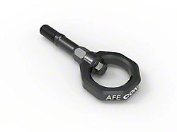 AFE Control PFADT Series Rear Tow Hook; Gray (20-26 Corvette C8, Excluding Z06)